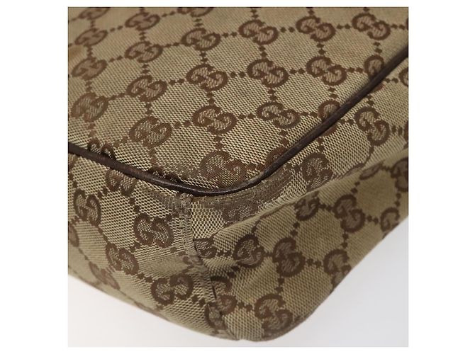 Borsa a Spalla in Tela GG Gucci Beige 122759 Auth ti2694 - vista 10