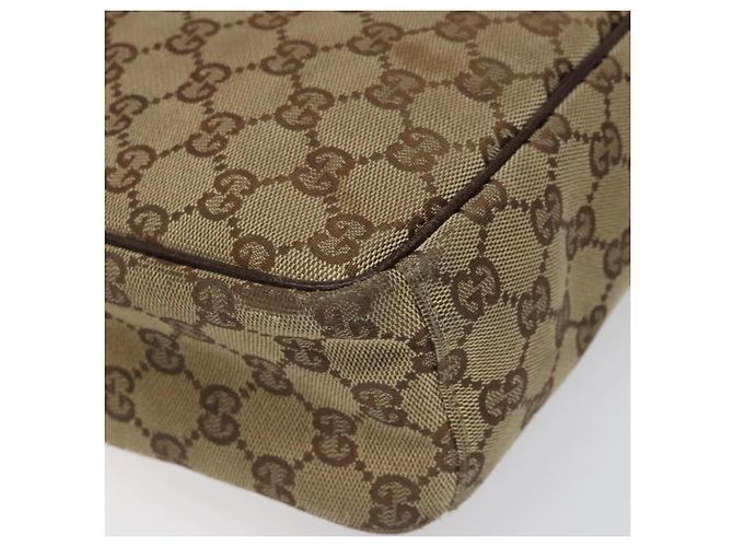 Borsa a Spalla in Tela GG Gucci Beige 122759 Auth ti2694 - vista 11