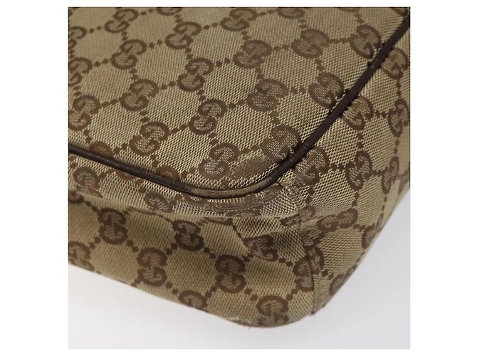 Borsa a Spalla in Tela GG Gucci Beige 122759 Auth ti2694 - vista 13