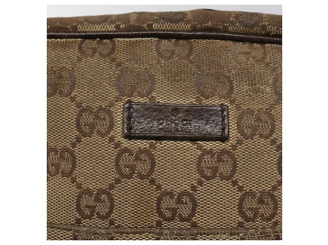 Borsa a Spalla in Tela GG Gucci Beige 122759 Auth ti2694 - vista 14
