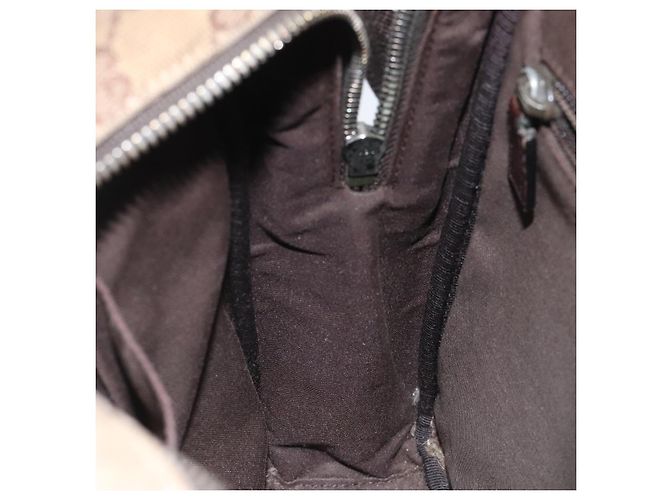 Borsa a Spalla in Tela GG Gucci Beige 122759 Auth ti2694 - vista 19