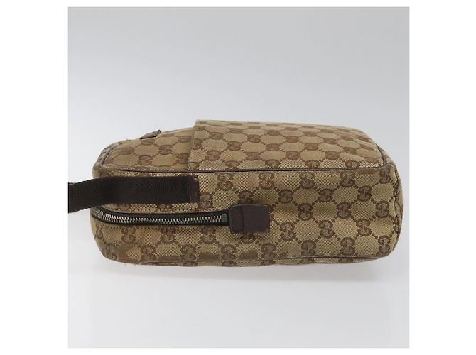Borsa a Spalla in Tela GG Gucci Beige 122759 Auth ti2694 - vista 5