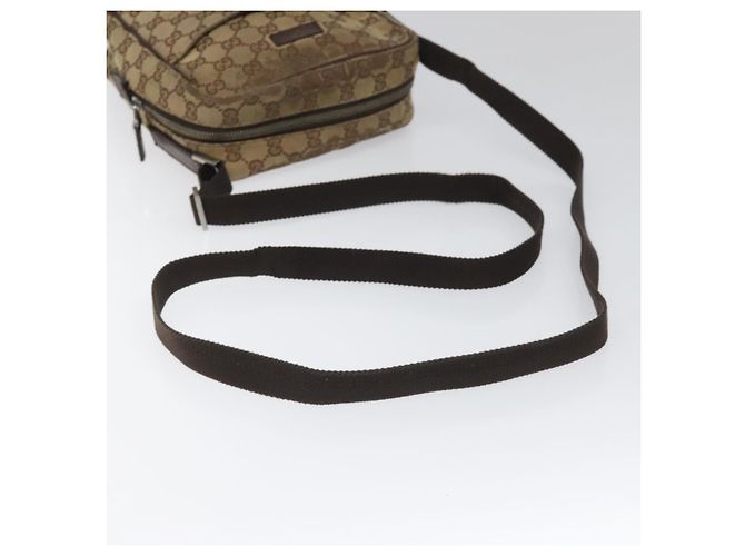 Borsa a Spalla in Tela GG Gucci Beige 122759 Auth ti2694 - vista 7
