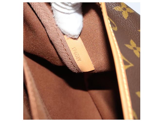 LOUIS VUITTON Sac à épaule Monogram Saumur 35 M42254 LV Auth am7685 Monogramme - vue 11