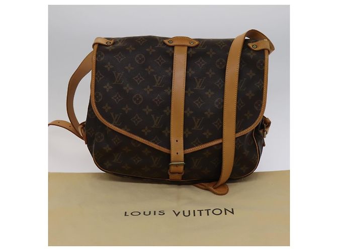 LOUIS VUITTON Sac à épaule Monogram Saumur 35 M42254 LV Auth am7685 Monogramme - vue 12