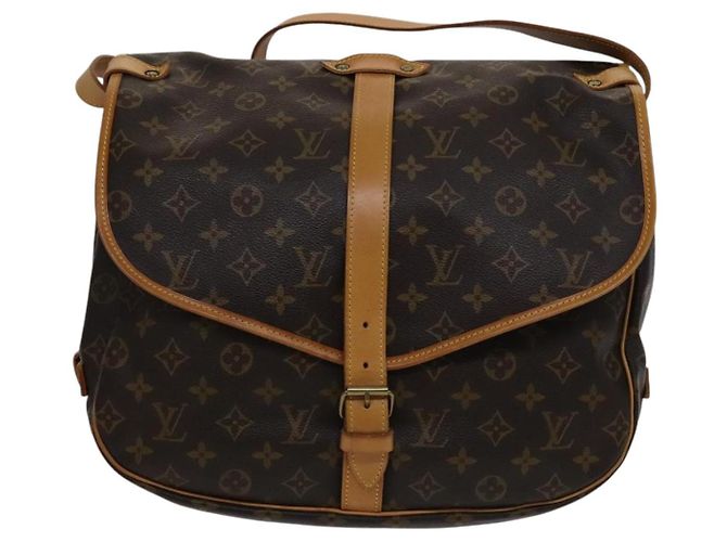 LOUIS VUITTON Sac à épaule Monogram Saumur 35 M42254 LV Auth am7685 Monogramme - vue 13