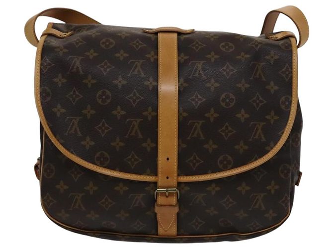 LOUIS VUITTON Sac à épaule Monogram Saumur 35 M42254 LV Auth am7685 Monogramme - vue 2