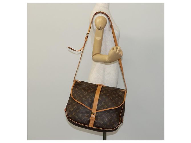 LOUIS VUITTON Sac à épaule Monogram Saumur 35 M42254 LV Auth am7685 Monogramme - vue 29
