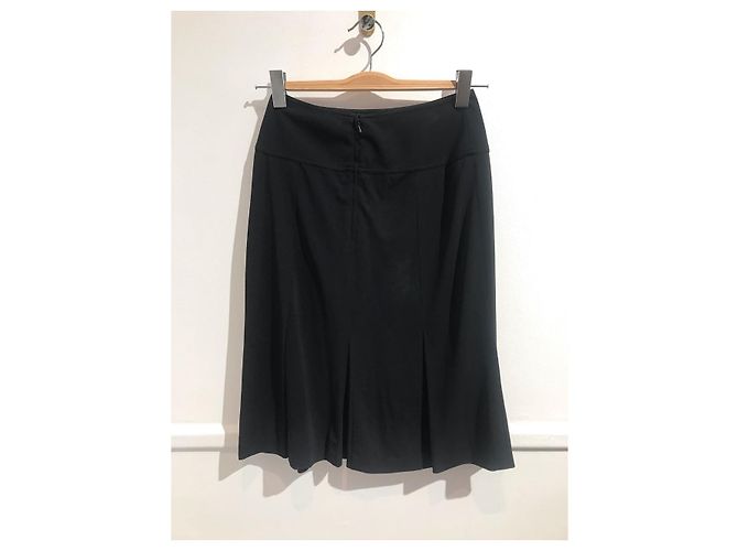 Faldas CHANEL T.International S lana Negro - vista 2