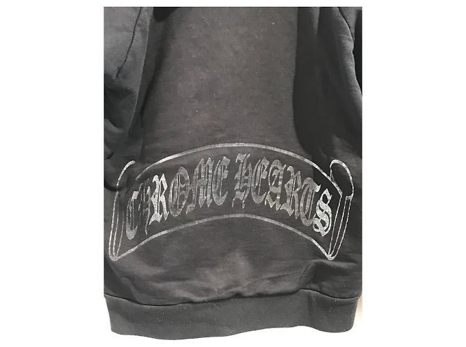 CHROME HEARTS Strickwaren T.International S Baumwolle Schwarz - Ansicht 3