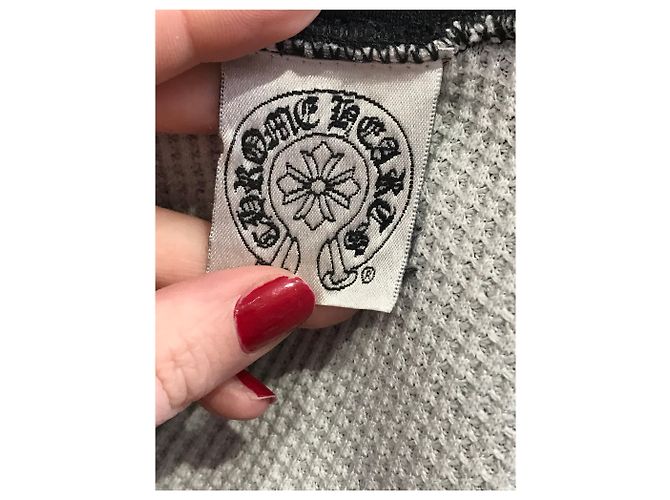 CHROME HEARTS Strickwaren T.International S Baumwolle Schwarz - Ansicht 5