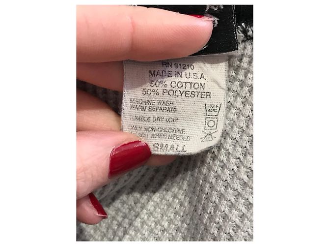 CHROME HEARTS Strickwaren T.International S Baumwolle Schwarz - Ansicht 6
