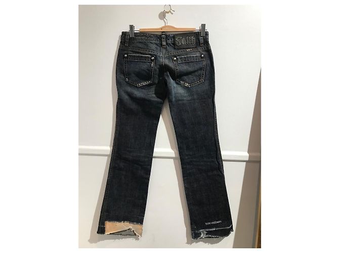 Jeans DSQUARED2 T.FR 40 Cotone Blu - vista 2