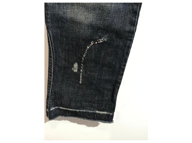 Jeans DSQUARED2 T.FR 40 Cotone Blu - vista 6