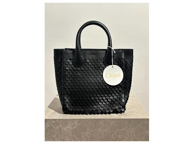 Baylee Chloé CHLOE Borse T. Pelle Nero - vista 2