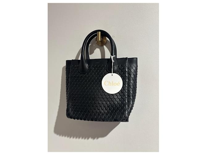Baylee Chloé CHLOE Borse T. Pelle Nero - vista 6