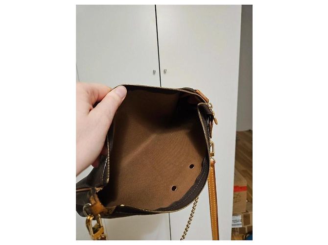 Borsa Louis Vuitton Eva Monogram Marrone - vista 6