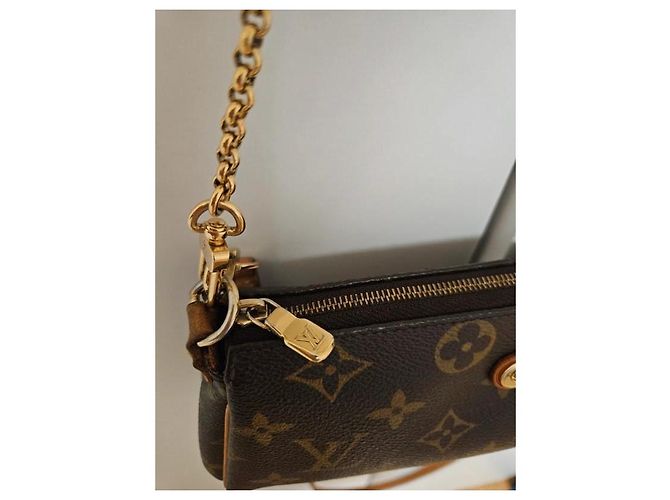 Borsa Louis Vuitton Eva Monogram Marrone - vista 8