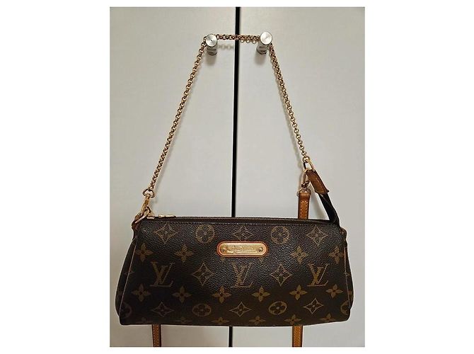 Borsa Louis Vuitton Eva Monogram Marrone - vista 9