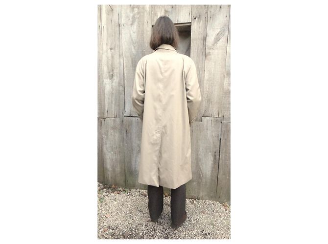 Abrigo Impermeable Burberry Beige de Algodón y Poliéster - vista 6