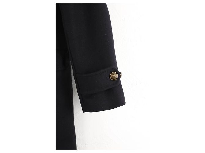 The Kooples Black wool coat - view 3