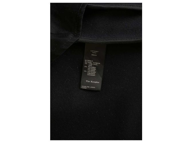 The Kooples Black wool coat - view 7