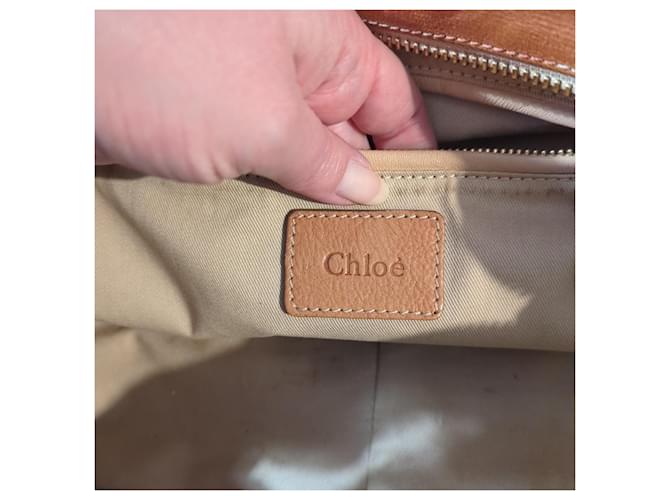 Chloé Paraty Ledertasche Cognac - Ansicht 11