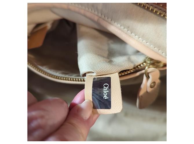 Chloé Paraty Ledertasche Cognac - Ansicht 12