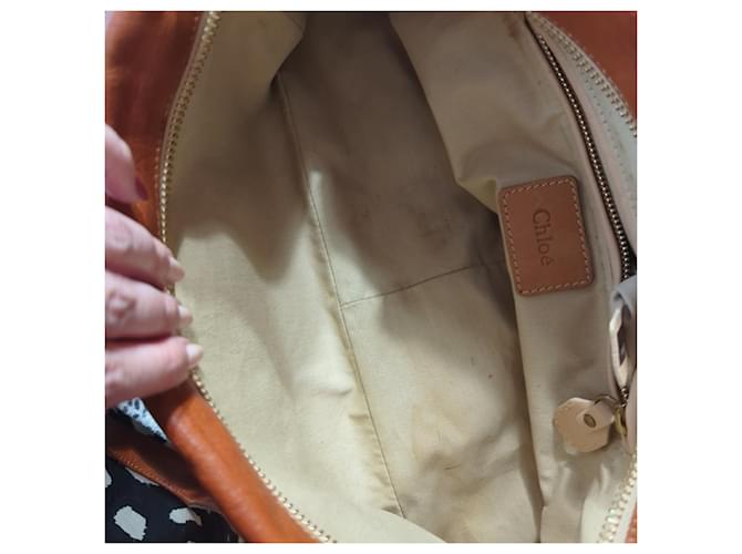 Chloé Paraty Ledertasche Cognac - Ansicht 13