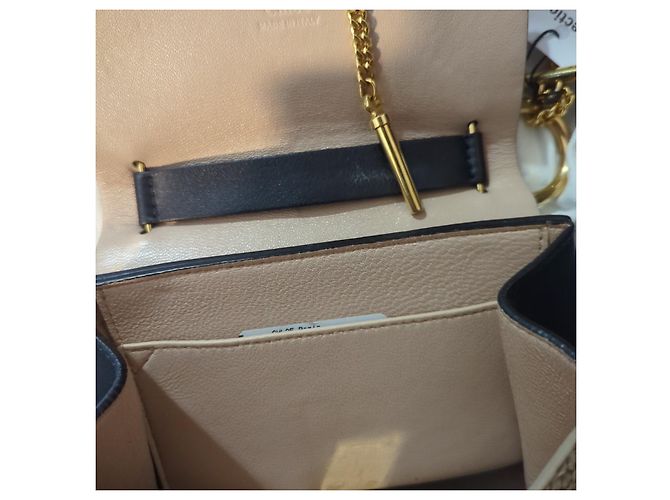 Chloé Drew kleine Python Handtasche schwarz - Ansicht 7