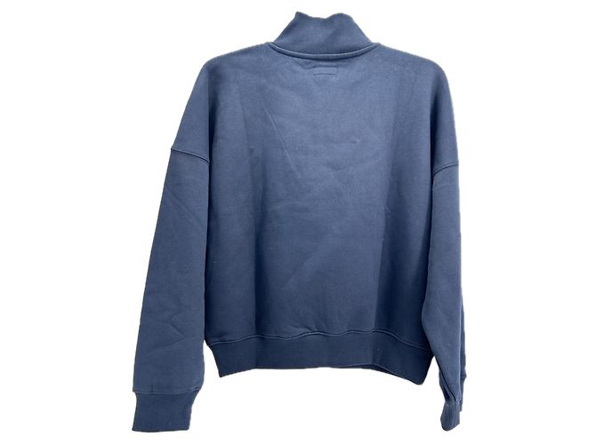 GUESS Strickwaren & Sweatshirts T.International M Baumwolle Marineblau - Ansicht 2