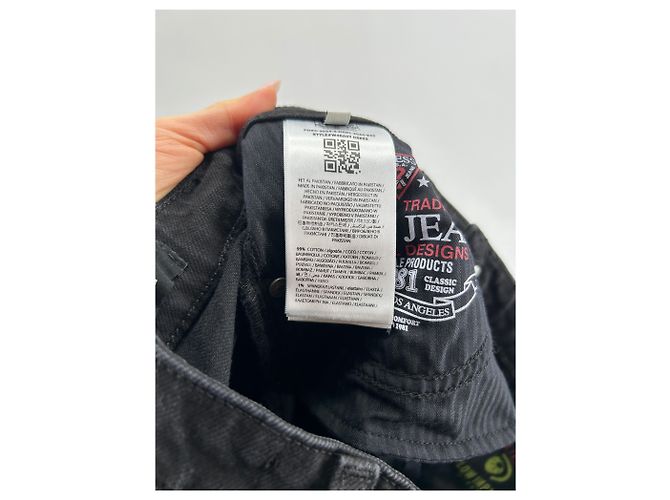 GUESS Jeans T.US 27 Cotone Nero - vista 5