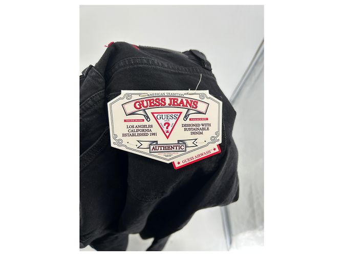 GUESS Jeans T.US 27 Cotone Nero - vista 6