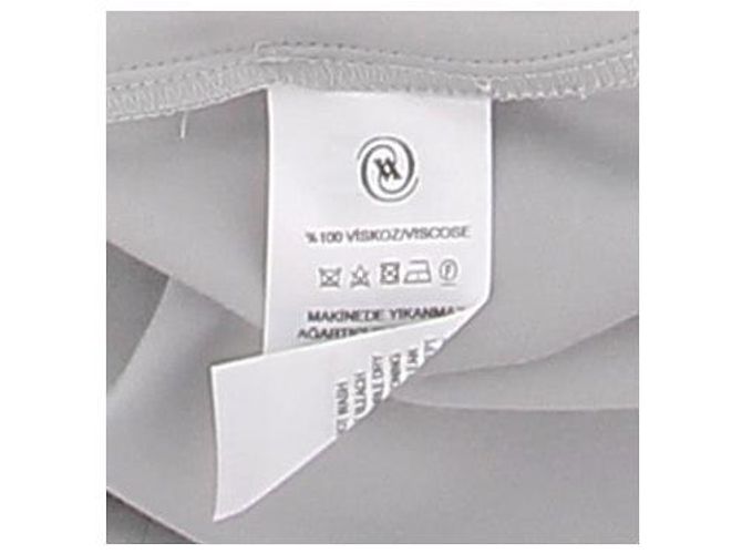 Autre Marque VAKKO Tops T.FR 36 Viscose Cinza - vista 6