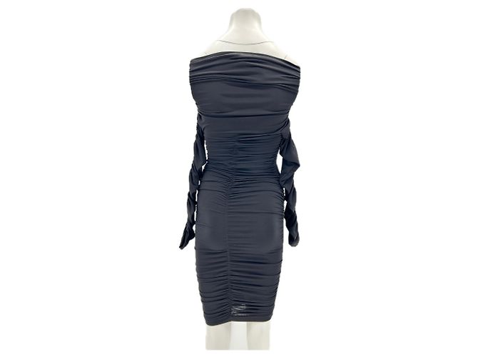 Autre Marque UNTERSCHRIFTLOS / UNTERSCHRIFTLOS Kleider T.International S Polyester Schwarz - Ansicht 2