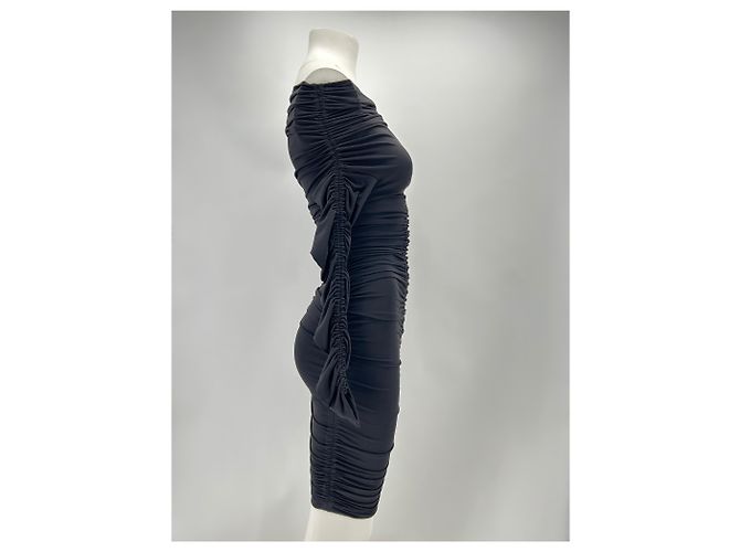 Autre Marque UNTERSCHRIFTLOS / UNTERSCHRIFTLOS Kleider T.International S Polyester Schwarz - Ansicht 3