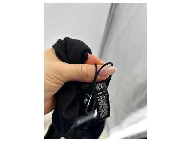 Autre Marque UNTERSCHRIFTLOS / UNTERSCHRIFTLOS Kleider T.International S Polyester Schwarz - Ansicht 7