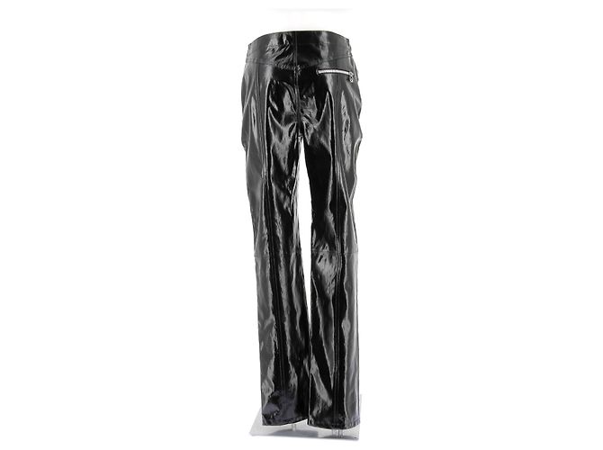 Pantalones BOTTEGA VENETA T.IT 42 Algodón Negro - vista 2