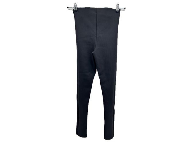 Autre Marque Pantalones TOVE T.FR 38 Viscosa Negro - vista 2
