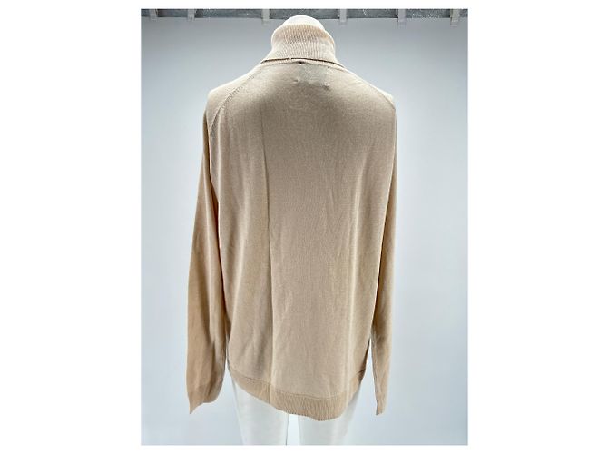 Autre Marque UNTERSCHRIFTLOS / UNTERSCHRIFTLOS Strickwaren T.International S Seide Beige - Ansicht 2