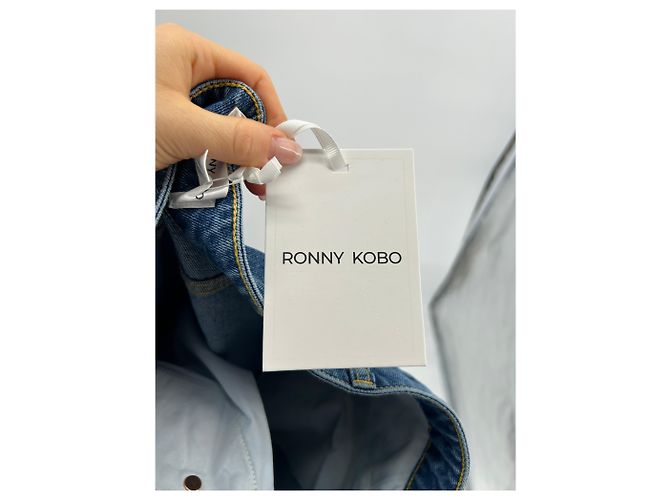 Autre Marque Jeans RONNY KOBO T.US 28 Algodón Azul - vista 4