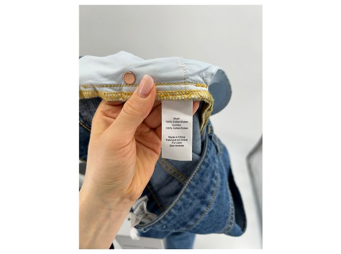 Autre Marque Jeans RONNY KOBO T.US 28 Algodón Azul - vista 5