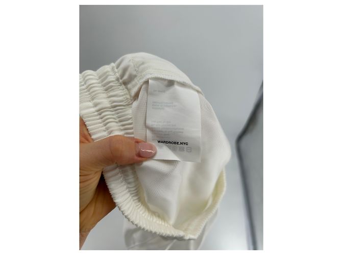 Autre Marque SHORTS T.WARDROBE NYC. International S Polyester Weiß - Ansicht 3