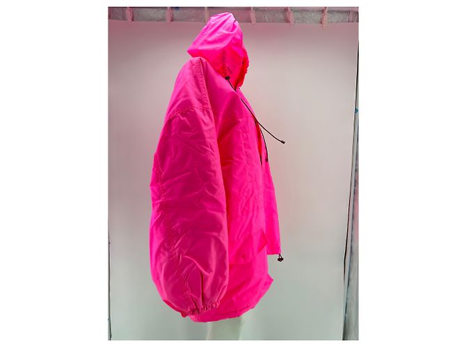 Mäntel BALENCIAGA T.FR 48 Polyester Pink - Ansicht 4