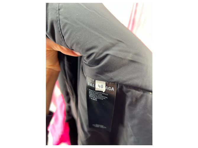Mäntel BALENCIAGA T.FR 48 Polyester Pink - Ansicht 7