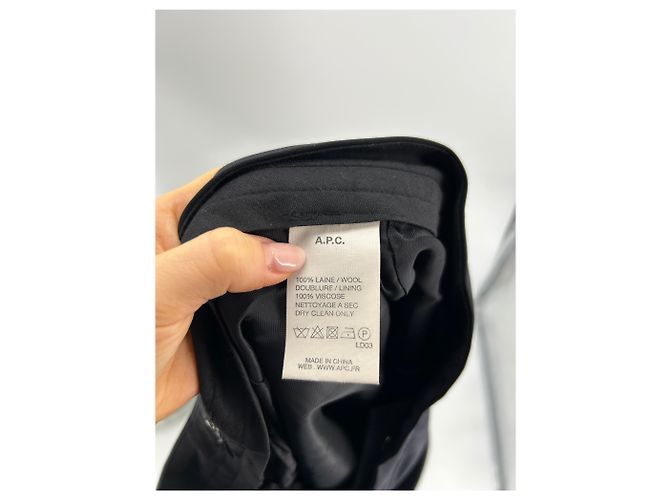 APC Hose T.FR 42 Wolle Schwarz - Ansicht 3