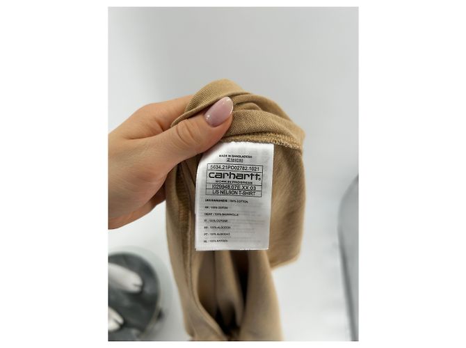 Autre Marque CARHARTT Strickwaren & Sweatshirts T.International M Baumwolle Braun - Ansicht 5