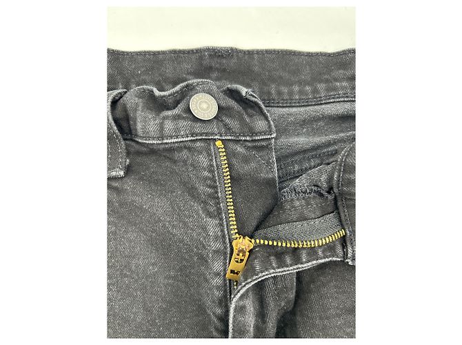 Jeans LEVI'S T.US 33 Cotone Nero - vista 3