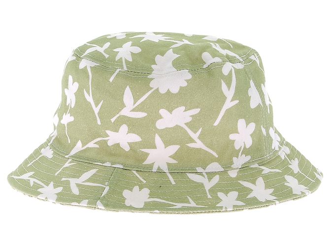 Autre Marque NON FIRMATO / NON FIRMATO Cappelli T.International M Cotone Verde - vista 2