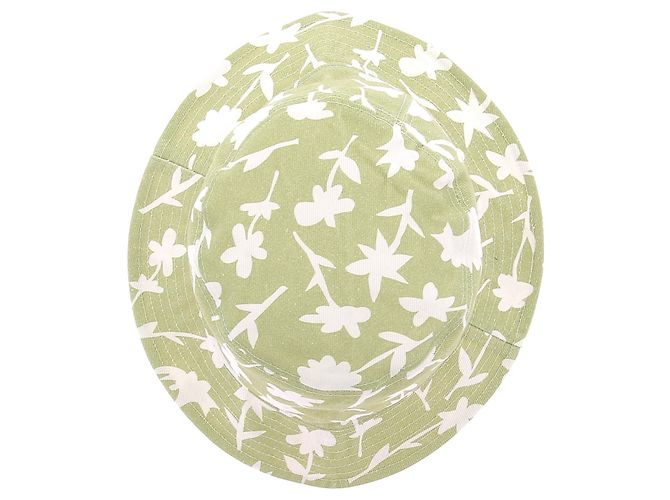 Autre Marque NON FIRMATO / NON FIRMATO Cappelli T.International M Cotone Verde - vista 5